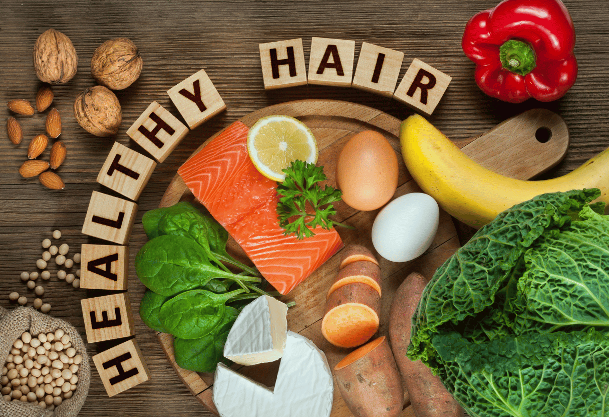 Diet for Healthy Skin and Hair