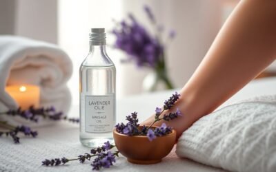 Ranked in the Top 0.01% of Sales on Amazon: Lavender Massage Oil The Ultimate Hydrating Solution!