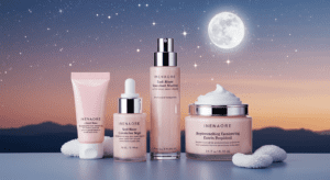 A nighttime skincare set designed to target signs of aging.