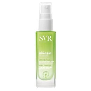 SVR Sebiaclear Face Serum. Retinoid Alternative with Niacinamide & Hyaluronic Acid For Sensitive Oily Skin. Reduce the Appearance of Fine Lines, Wrinkles, Control Breakouts & Unclog Pores, 1 fl.oz