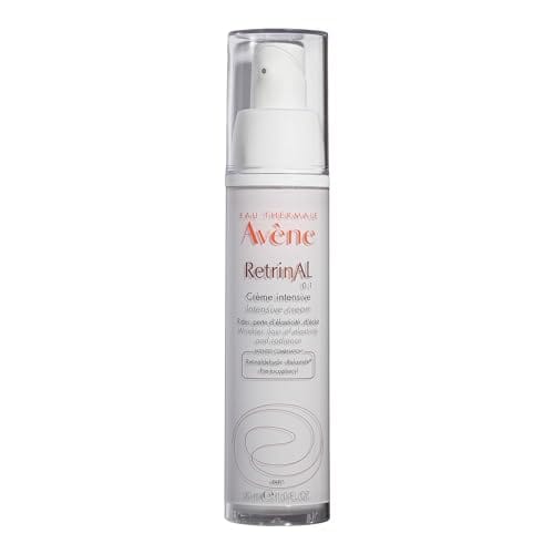 Avene RetrinAL 0.1 Intensive Cream, Retinaldehyde, Reduce Signs of Aging, Brighten & Rejuvenate Skin, 1.01 Oz