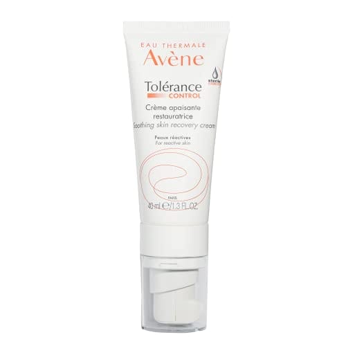 Avene Tolerance Control Soothing Skin Recovery Cream, for Hypersensitive,Dry Skin, Tube with Sterile Pump, 1.3 Fl Oz