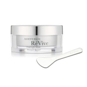 RéVive Rescue Balm Overnight Face Mask - Nourishing Facial Mask to Help Visibly Improve Signs of Stress & Restore Skin Vitality - Made with Peptides, Shea Butter & Aloe Vera to Soothe Skin (2.5 oz)