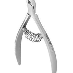 STALEKS Pro Smart 30 NS-30-5 Professional Spring Cuticle Nippers 1/2 Jaw 5mm