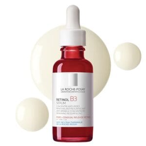 La Roche-Posay Pure Retinol Face Serum with Vitamin B3, Anti Aging Face Serum for Lines, Wrinkles & Premature Sun Damage to Resurface & Hydrate, Suitable for Sensitive Skin, 1.0 Fl. Oz