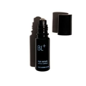 Blue Lagoon - BL+The Eye Serum For Dark Circles, Puffiness, Hydration - Cooling Roller Ball Applicator Firming Wrinkle Treatment - Under Eye Serum - Dark Eye Circles Treatment (0.33 fl oz | 10 ml)