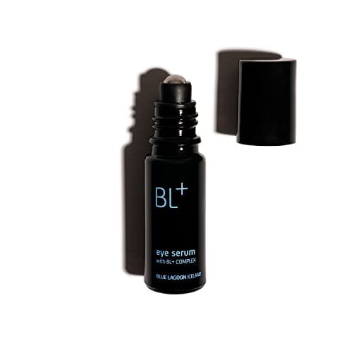 Blue Lagoon - BL+The Eye Serum For Dark Circles, Puffiness, Hydration - Cooling Roller Ball Applicator Firming Wrinkle Treatment - Under Eye Serum - Dark Eye Circles Treatment (0.33 fl oz | 10 ml)