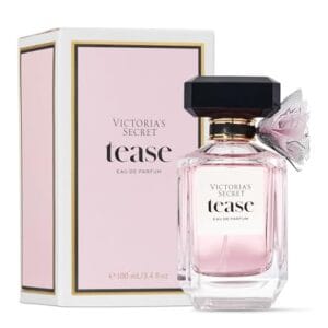 Victoria's Secret Tease Eau de Parfum, Notes of White Gardenia, Anjou Pear & Black Vanilla, Perfumes for Women (3.4 oz)