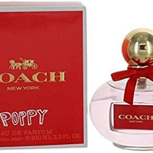Coach Poppy Eau de Parfum - Long Lasting Fragrance with notes of Mandarin, Gardenia & Sandalwood - Floral & Fruity - 3.0 fl. oz.