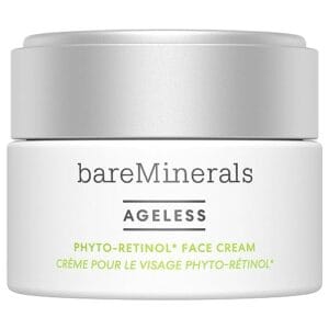 bareMinerals Ageless Phyto-Retinol Face Cream with Plant-Based Retinol Alternative + Hyaluronic Acid, Anti-Aging Moisturizer, Skin Care for Women, Vegan