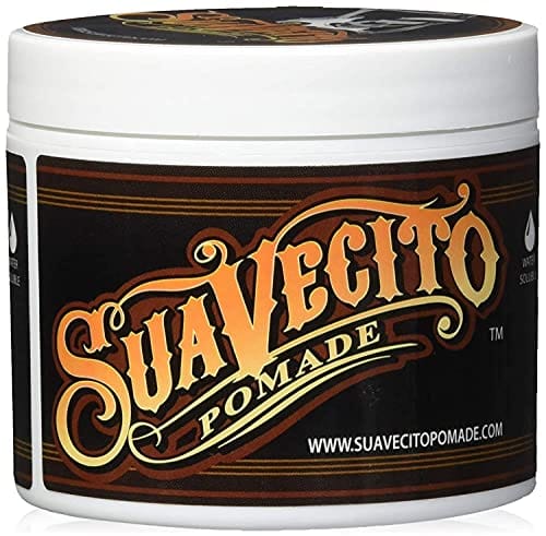 Suavecito Pomade Original Hold 5 oz, 1 Pack For Men - Medium Shine Water Based Flake Free Hair Gel - Easy To Wash Out - All Day For All Hairstyles